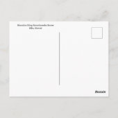 Hawaiian King Kamehameha Statue, Side View Briefkaart (Achterkant)