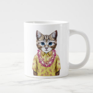 Hawaiian Kitty Cat Grote Koffiekop