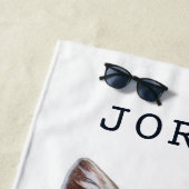 Hawaiian Kitty Cat | Jouw namen toevoegen Strandlaken (In situ)