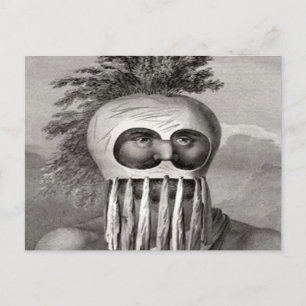 Hawaiian Koa Warrior Briefkaart