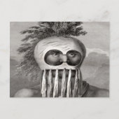 Hawaiian Koa Warrior Briefkaart (Voorkant)