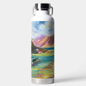 Hawaiian Ko'olau Mountain Majesty Water Bottle Waterfles (Voorkant)