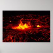 Hawaiian Lava Flow Poster (Voorkant)