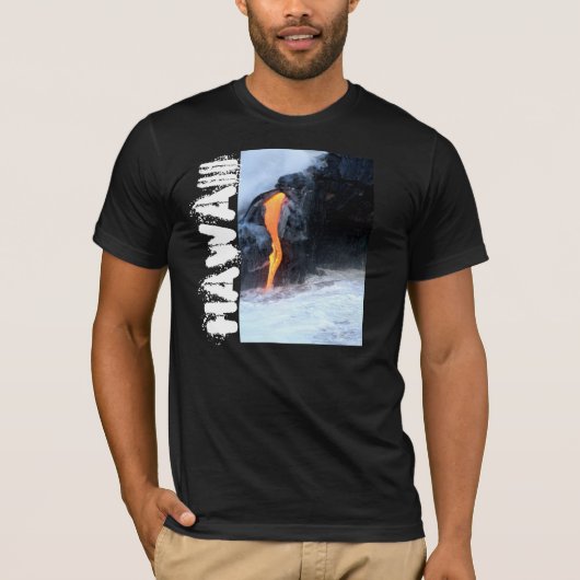 Hawaiian Lava Flow T-shirt (Voorkant)