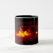 Hawaiian Lava Flow Tweekleurige Koffiemok (Center)