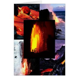 Hawaiian Lava vulcano