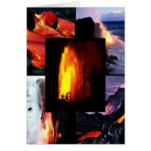 Hawaiian Lava vulcano