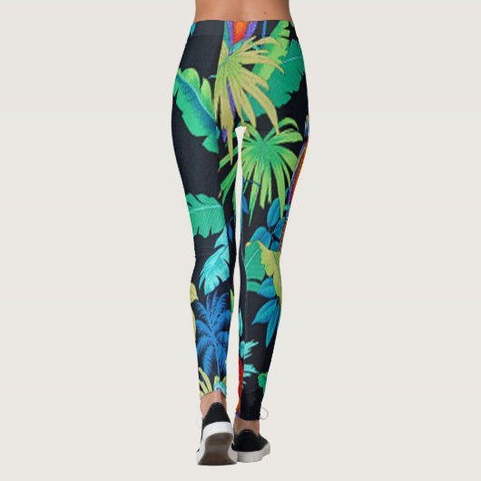 Hawaiian Leggins Leggings (Achterkant)