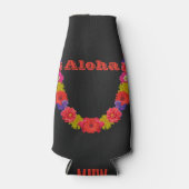 Hawaiian Lei aangepaste drink koelers Flesjeskoeler (Voorkant)