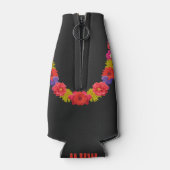 Hawaiian Lei aangepaste drink koelers Flesjeskoeler (Achterkant)