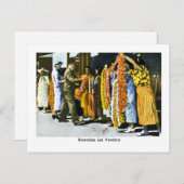 Hawaiian Lei Dealers Briefkaart (Voorkant / Achterkant)