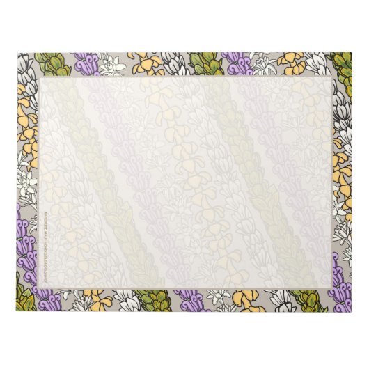 Hawaiian Lei Design Notitieblok (Voorkant)