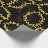 Hawaiian Lei Flower Garland Wedding Cadeaupapier (Hoek)