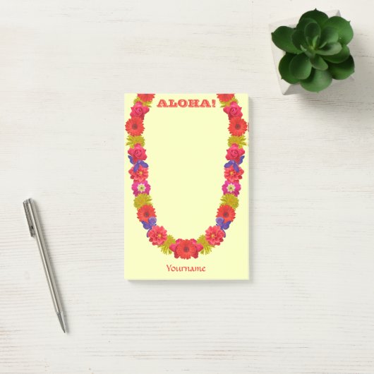 Hawaiian Lei Post-it Notes (Kantoor)