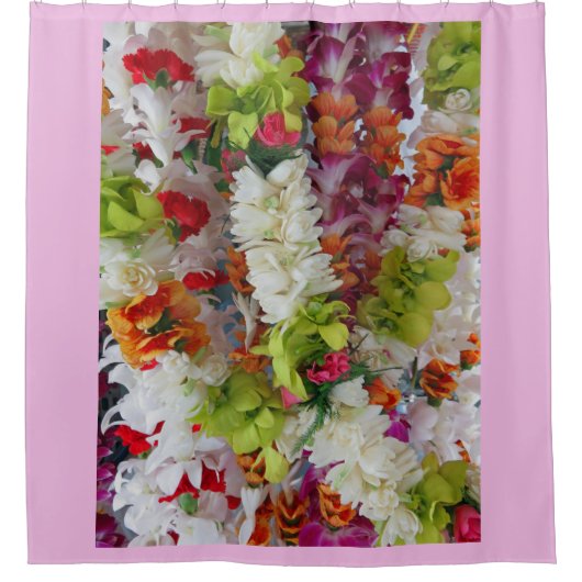 Hawaiian Lei Stand Douchegordijn (Voorkant)