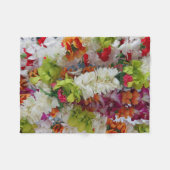 Hawaiian Lei Stand Fleece Deken (Voorkant (Horizontaal))