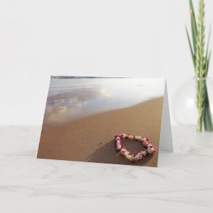 Hawaiian Lei Wenskaart Kaart