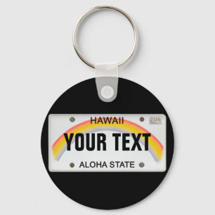 () Hawaiian Licence Bord Sleutelhanger