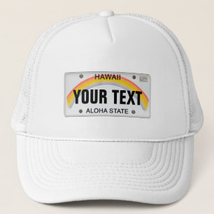 () Hawaiian Licence Bord Trucker Pet