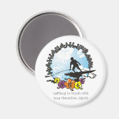 Hawaiian Life Frig Magnet (Voorkant / Achterkant)