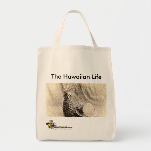 Hawaiian Life Grocery Bag Tote Bag (Voorkant)