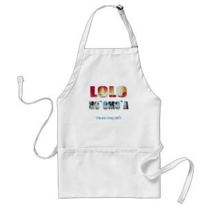 Hawaiian "Lolo Ho'omo'a" Chef's Apron Standaard Schort