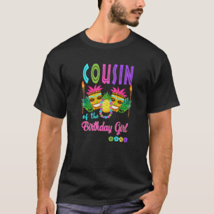 Hawaiian Luau Birthday Party Matching Tiki Outfit T-shirt