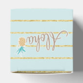 Hawaiian Luau Custom Favor Boxes Bedankdoosjes (Bovenkant)