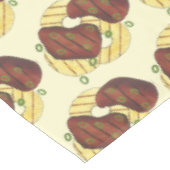 Hawaiian Luau Huli Huli Chicken Pineapple Party Tafelkleed (Gekanteld)