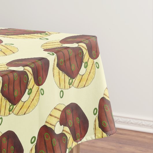 Hawaiian Luau Huli Huli Chicken Pineapple Party Tafelkleed (Voorbeeld)