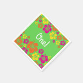 Hawaiian Luau Kind verjaardagsfeestje Servet (Hoek)