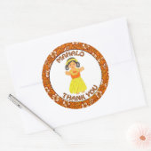 Hawaiian Luau ~ Mahalo Dank u Stickers (Envelop)