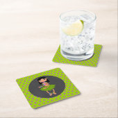 Hawaiian Luau meisje Birthday Party Kartonnen Onderzetters (Insitu)