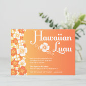 HAWAIIAN LUAU | PARTIJVERZOEKEN KAART (Staand voorkant)