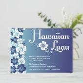HAWAIIAN LUAU | PARTIJVERZOEKEN KAART (Staand voorkant)