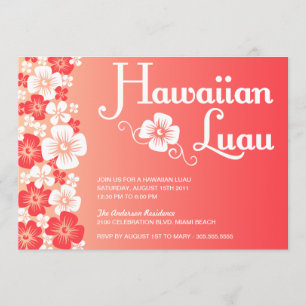 HAWAIIAN LUAU PARTIJVERZOEKEN KAART