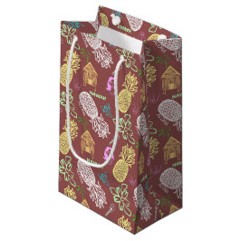 Hawaiian Luau Patterned Klein Cadeauzakje