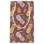 Hawaiian Luau Patterned Klein Cadeauzakje (Voorkant)