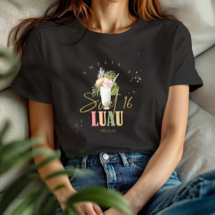 Hawaiian Luau Sweet Sixteen ID1092 T-shirt