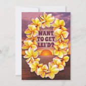 Hawaiian Luau (tekst aanpasbaar) (Voorkant)