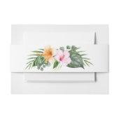 Hawaiian Luau Tropical Beach Bruiloft Uitnodigingen Wikkel (Voorkant Voorbeeld)