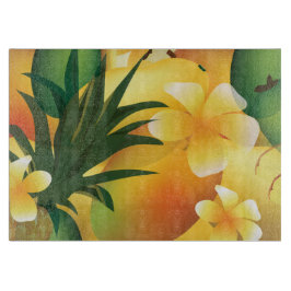 Hawaiian Luau Tropical Food Cutting Board Snijplank