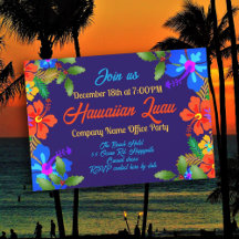 Hawaiian Luau Vakantie Party Hibiscus in Holly