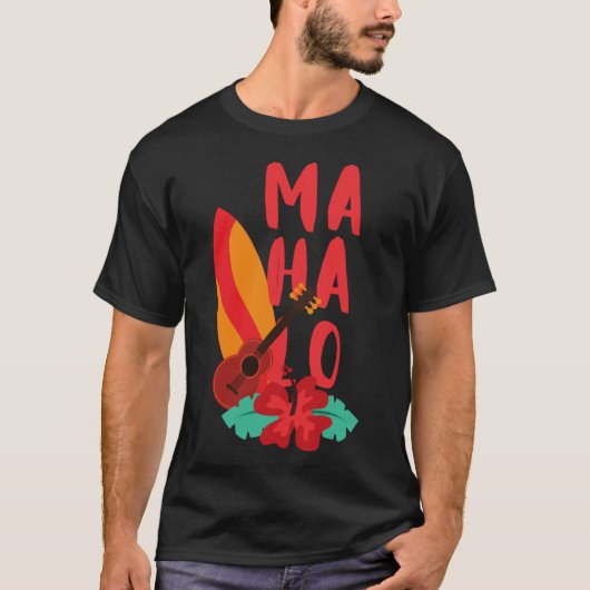 Hawaiian Mahalo (Hawaii - Aloha)   T-shirt (Voorkant)