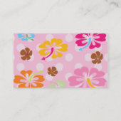 Hawaiian mammaire kaart contactkaartje (Achterkant)