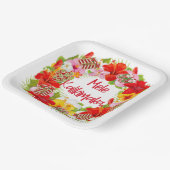 Hawaiian Mele Kalikimaka Bord papier (Gebogen)