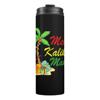 Hawaiian Mele Kalikimaka kerstwedstrijd familie Thermosbeker