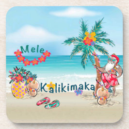 Hawaiian Mele Kalikimaka Onderzetters