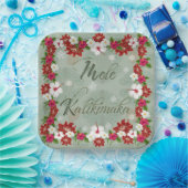 Hawaiian Mele Kalikimaka Paper Bord (Feest)