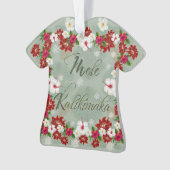 Hawaiian Mele Kalikimaka Shirt Ornament (voorkant)